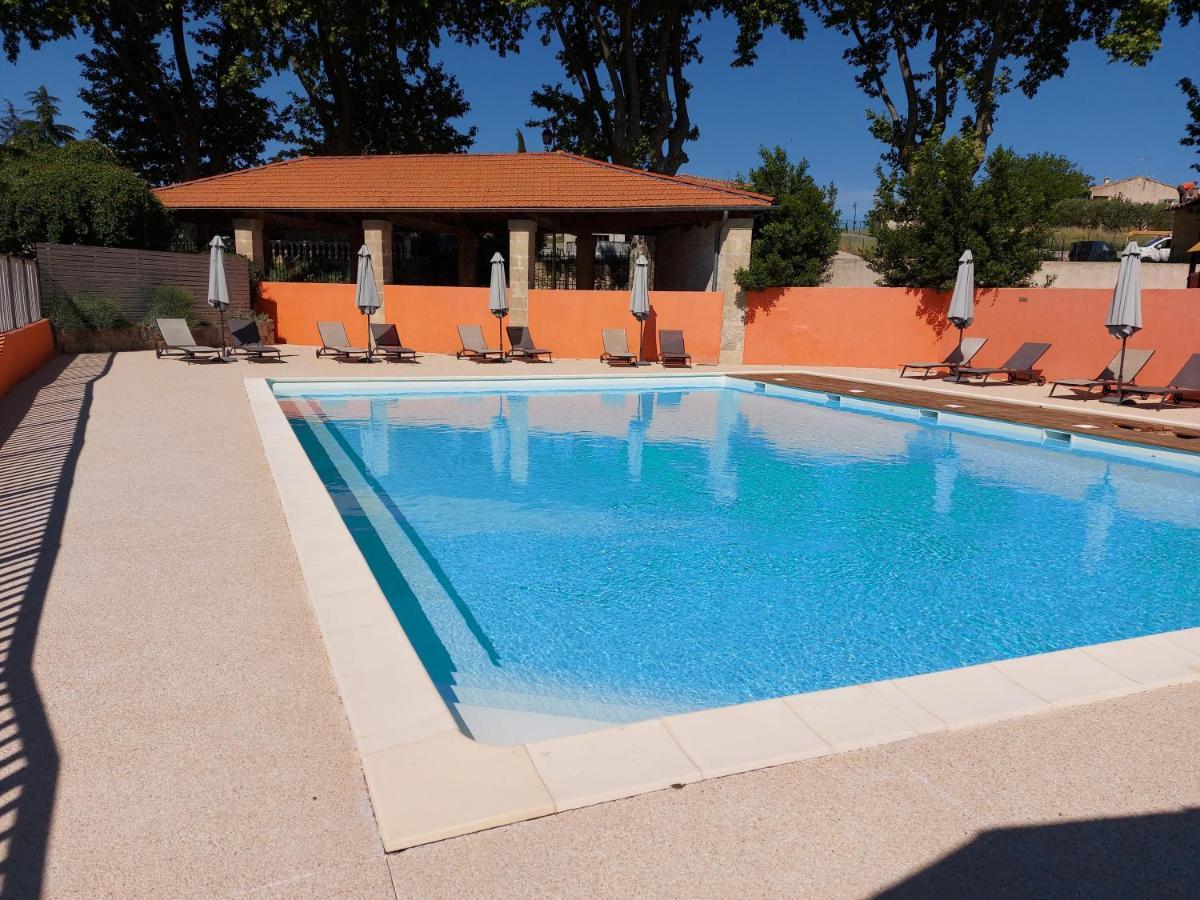 Camping Le Pre Saint-Andre Souvignargues Buitenkant foto