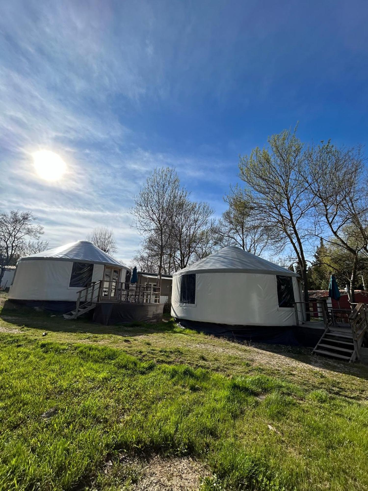 Camping Le Pre Saint-Andre Souvignargues Buitenkant foto