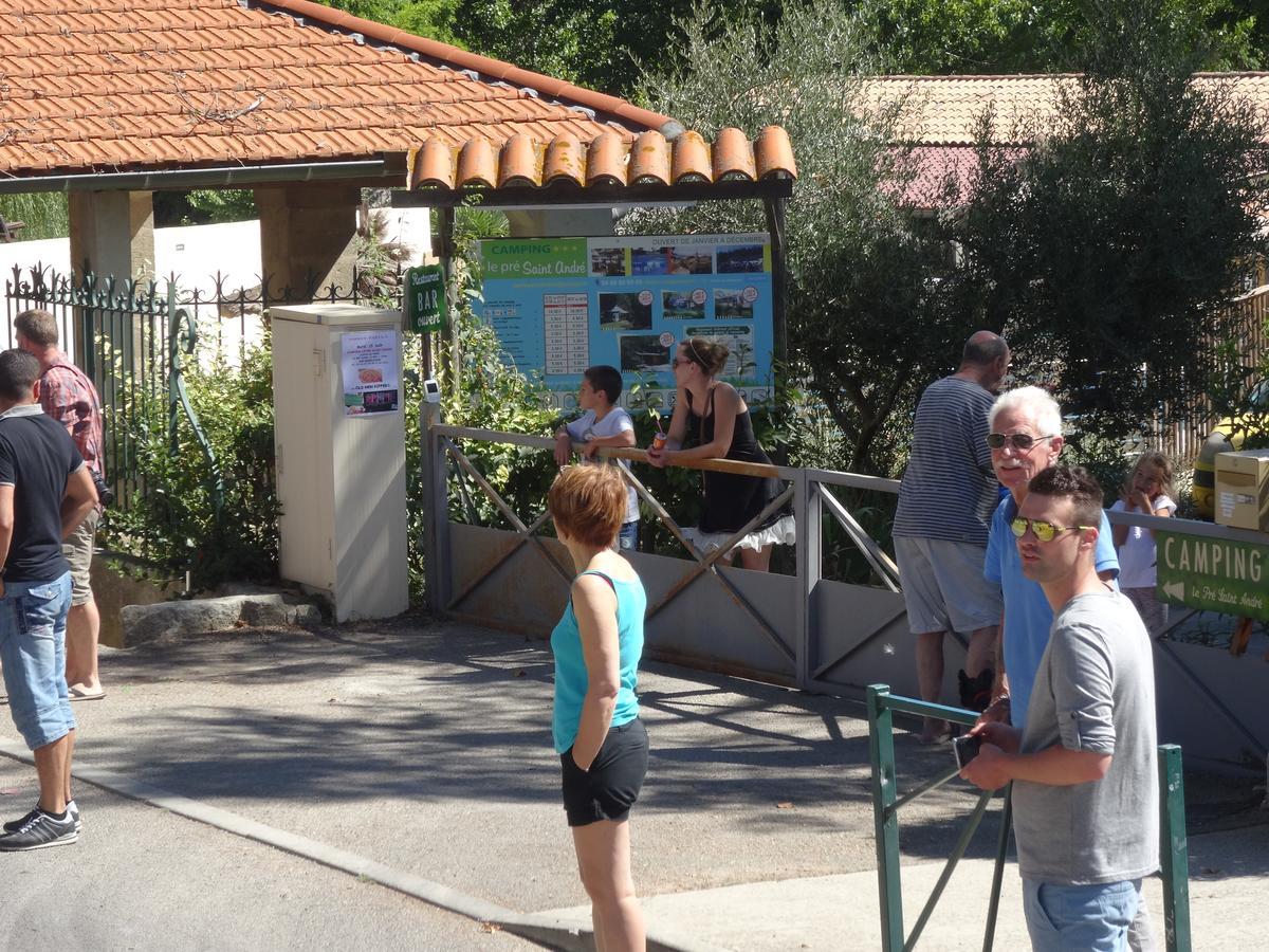 Camping Le Pre Saint-Andre Souvignargues Buitenkant foto